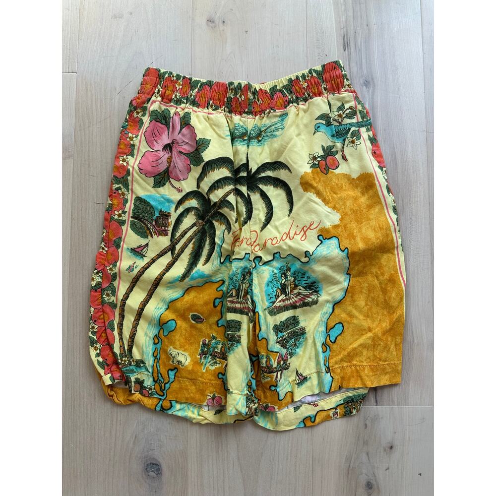 Tropical Print Women's Shorts